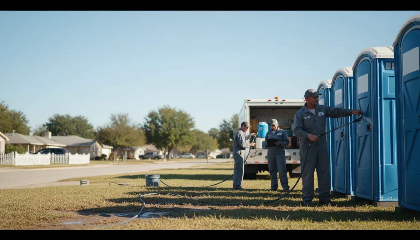 Long-Term Portable Toilet Rental in Edwardsville, KS near me